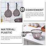 Limitless Water Spoon Thickened Anti-skid Long Handle Household Water Scoop for Bucket with Handle Durable Kitchen Gadget Supplies Tools (Transparent)